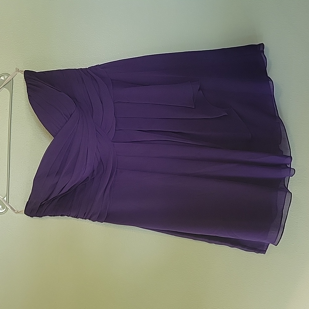 David's Bridal Bridesmaid Dress Sz 18